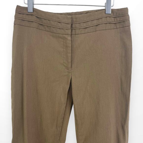 RAFAELLA Brown Straight Leg Dress Pants - Picture 5 of 10